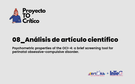 Psychometric properties of the OCI-4: a brief screening tool for perinatal obsessive-compulsive disorder.