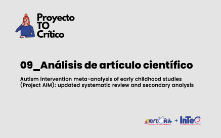 Autism intervention meta-analysis of early childhood studies (Project AIM): updated systematic review and secondary analysis