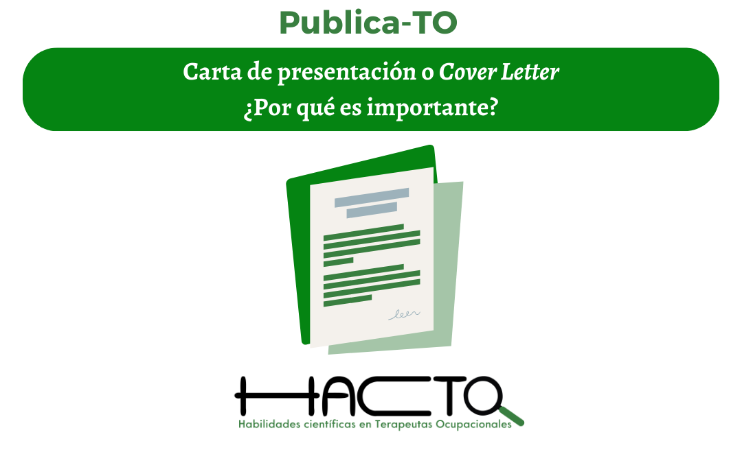 ¿Qué es una cover letter o carta de presentación?