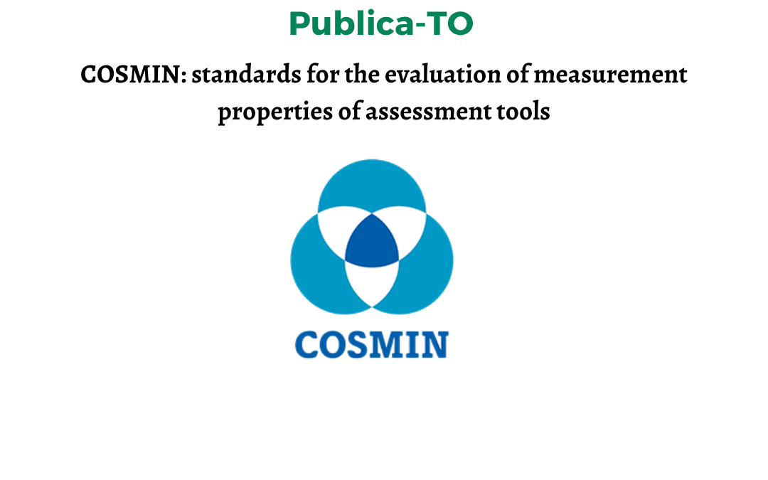 COSMIN: standards for the evaluation of measurement properties of assessment tools